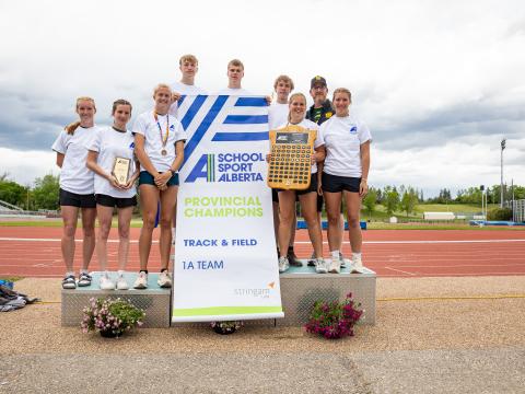 2026 T&F - 1A Champions - Coaldale Christian