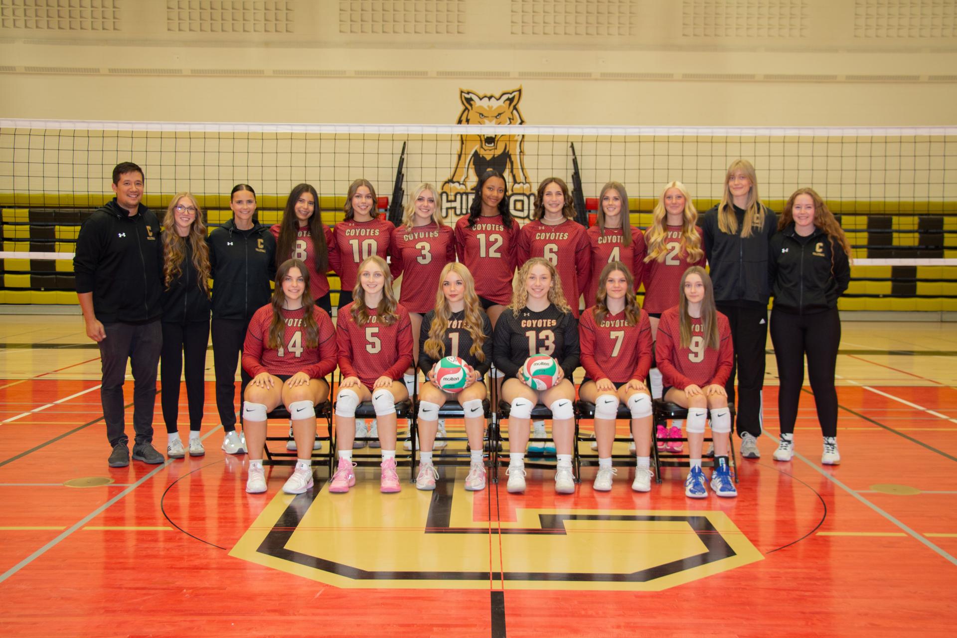 Chinook High Team History: The 2025 season for the Chinook Senior Women’s Volleyball Team has been defined by hard work, growth, and strong team culture.  A major highlight came in front of a loud and supportive home crowd, where the team captured the zone banner in their own gym - an exciting and memorable achievement for players, coaches, and families alike. The 'Yotes are now looking forward to competing at Provincials with pride, gratitude, and confidence in what they’ve built together. Go Coyotes!