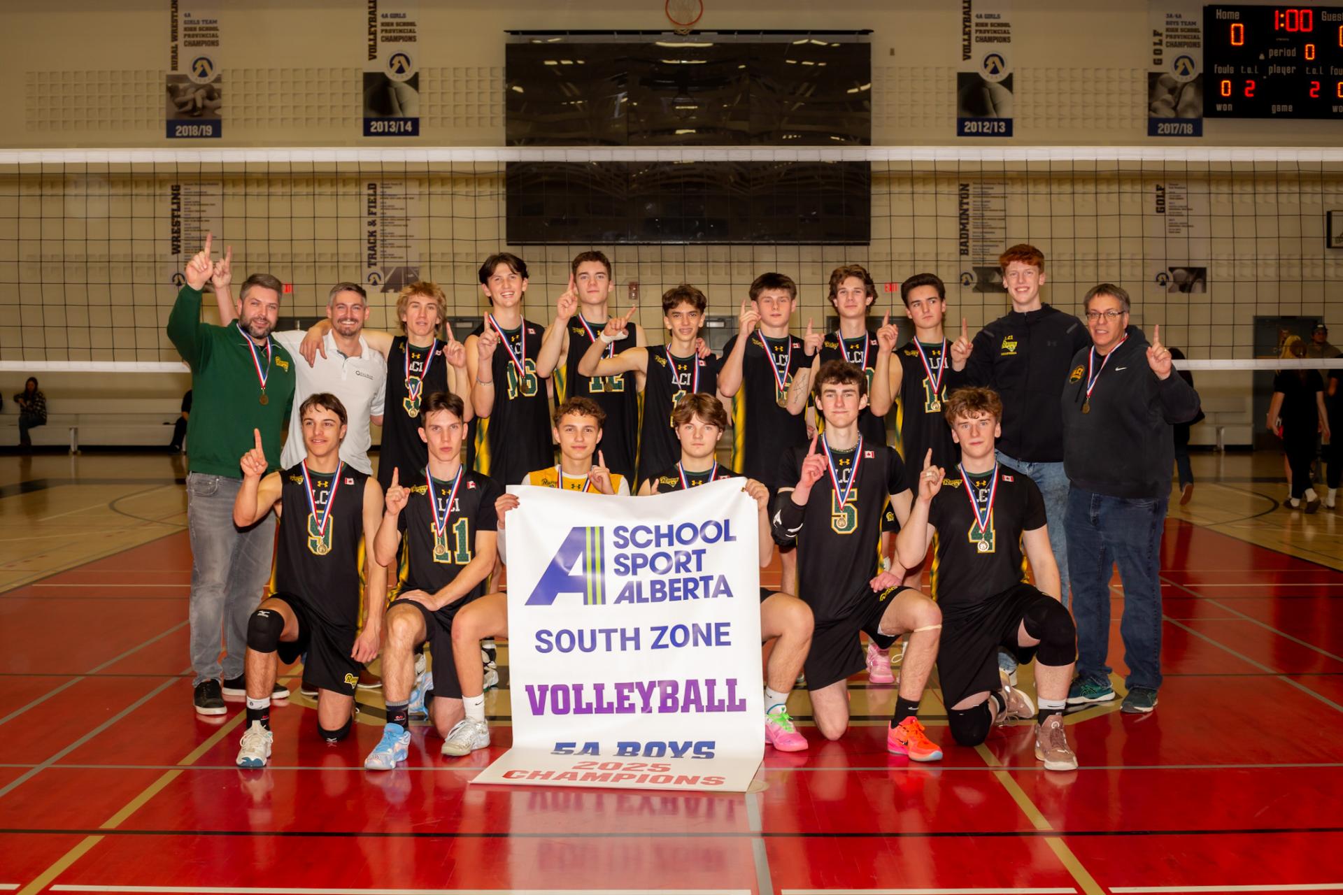 Lethbridge Collegiate Institute Team History: The Rams qualified for provincials by beating Chinook High School in the south zone finals