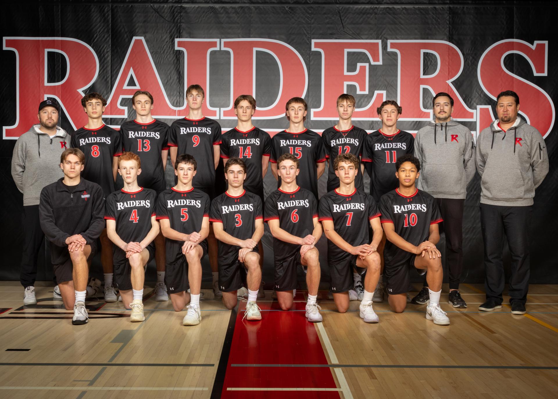 Lindsay Thurber Comprehensive Team History: The Lindsay Thurber senior men will be representing the Central zone for this year's 5A championship. We have had a strong season up to this point winning gold at the RDP, U of A, TVT, and Super South tournaments. We are quite excited to have the opportunity to battle for a provincial championship right here in our home gym. Go Raiders!